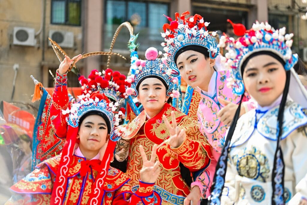 Beijing Opera characters at MIP 2025