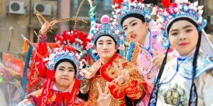 Beijing Opera characters at MIP 2025